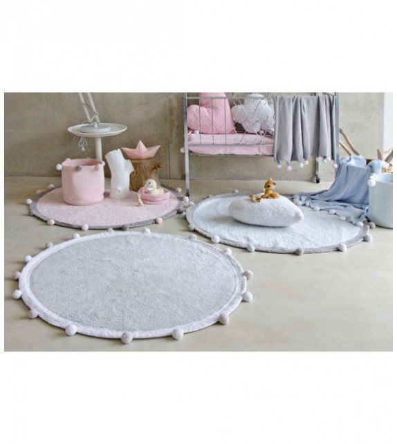Alfombra infantil pompas de Lorena Canals