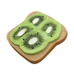 Mordedor tostada con kiwi Lolaletost