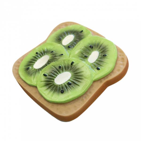 Mordedor tostada con kiwi Lolaletost