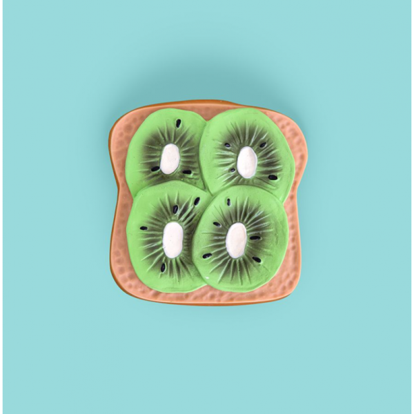 Mordedor tostada con kiwi Lolaletost