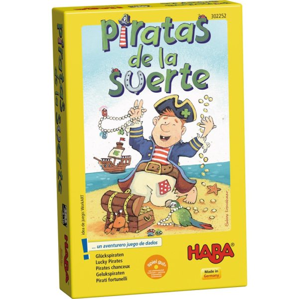 Juego de mesa Piratas de la suerte de Haba