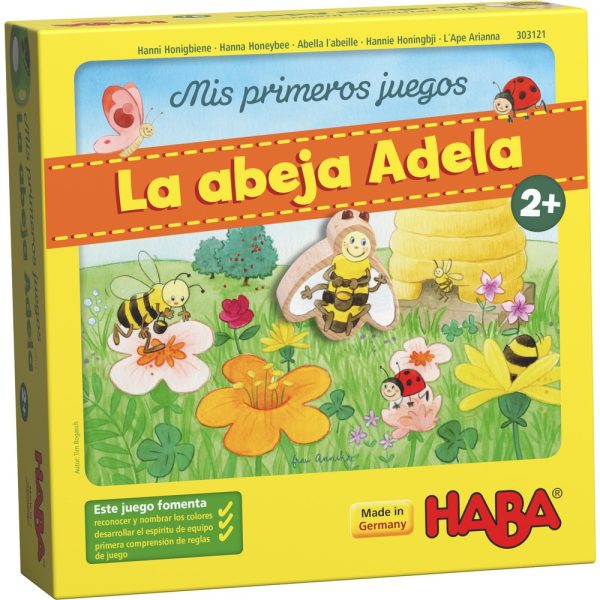 Mis primeros juegos La abeja Adela de Haba