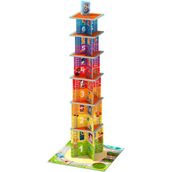 Mis primeros juegos Rhino Hero Junior de Haba