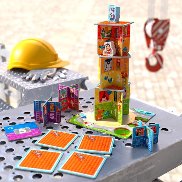 Mis primeros juegos Rhino Hero Junior de Haba
