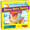 Mis primeros juegos Rhino Hero Junior de Haba
