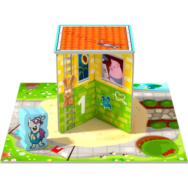 Mis primeros juegos Rhino Hero Junior de Haba