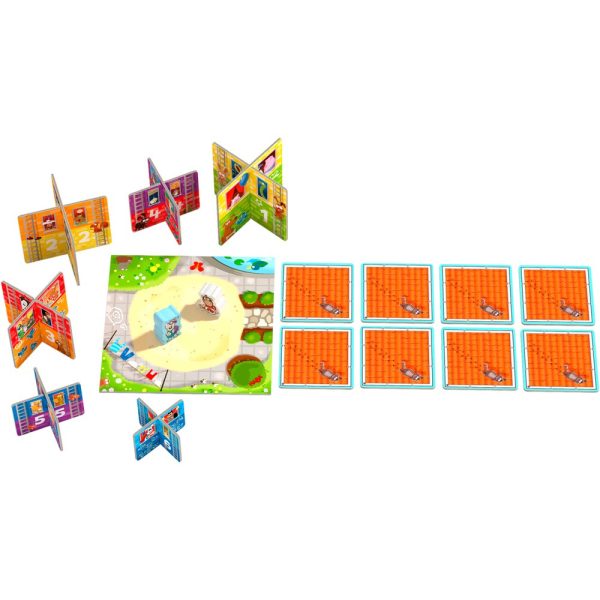 Mis primeros juegos Rhino Hero Junior de Haba