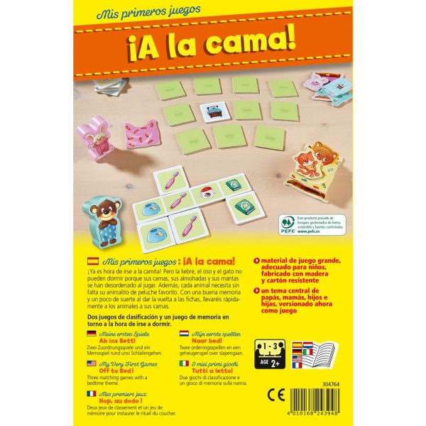 Mis primeros juegos, ¡A la cama! de Haba