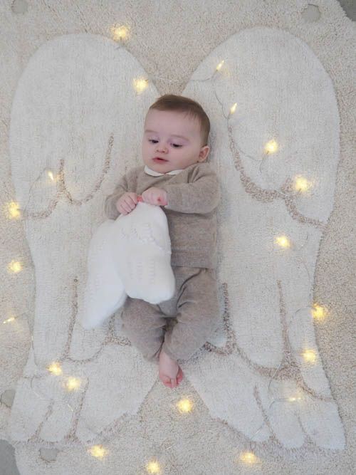 Alfombra Lavable Mini Wings de Lorena Canals