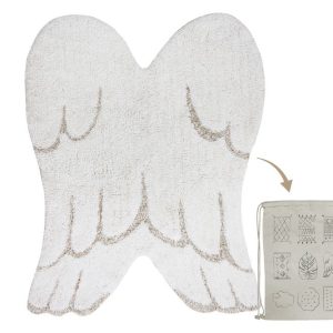 Alfombra Lavable Mini Wings de Lorena Canals