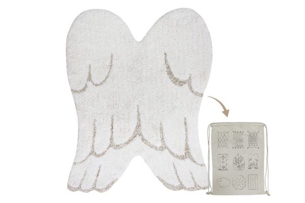 Alfombra Lavable Mini Wings de Lorena Canals