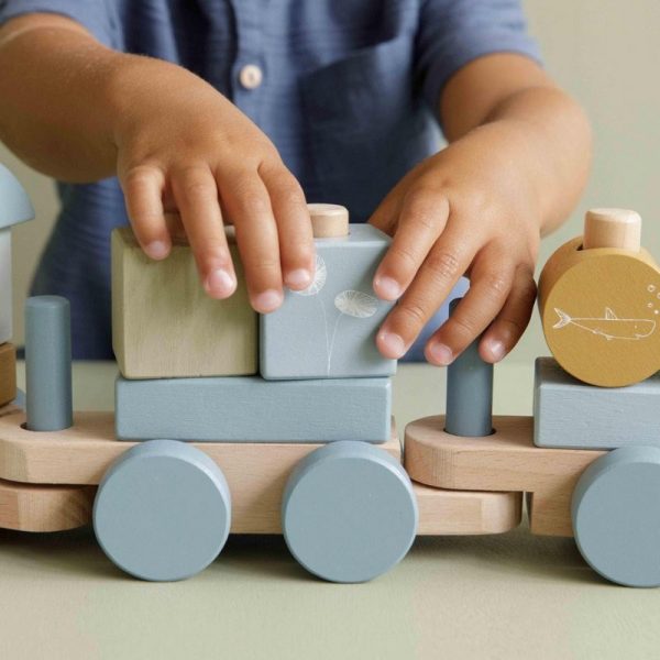 Tren adventure azul Little Dutch