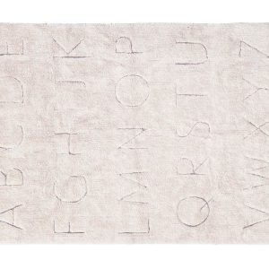 Alfombra Lavable RugCycled ABC XS de Lorena Canals