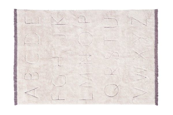 Alfombra Lavable RugCycled ABC XS de Lorena Canals