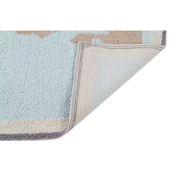 Alfombra Lavable Vintage Map de Lorena Canals