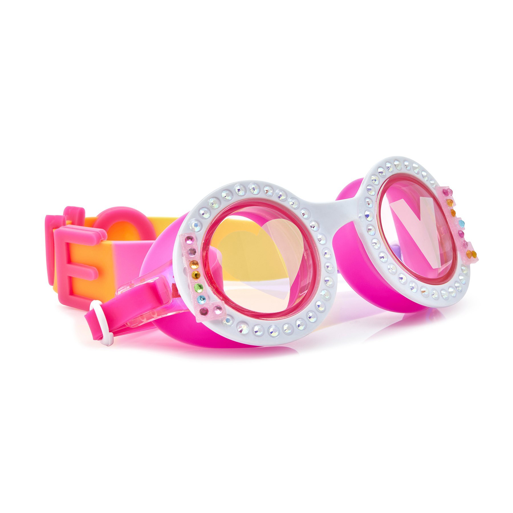 Gafas de natación love brillantes Gafas de natación love brillantes