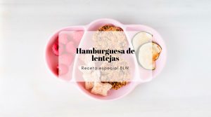 Receta para niños de hamburguesas de lentejas